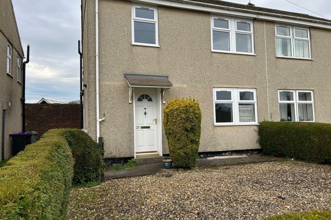 Thumbnail Semi-detached house for sale in The Close, Woolsthorpe By Colsterworth, Grantham