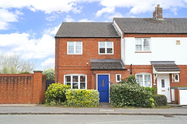 Thumbnail End terrace house for sale in Brook Drive, Ratby, Leicester, Leicestershire