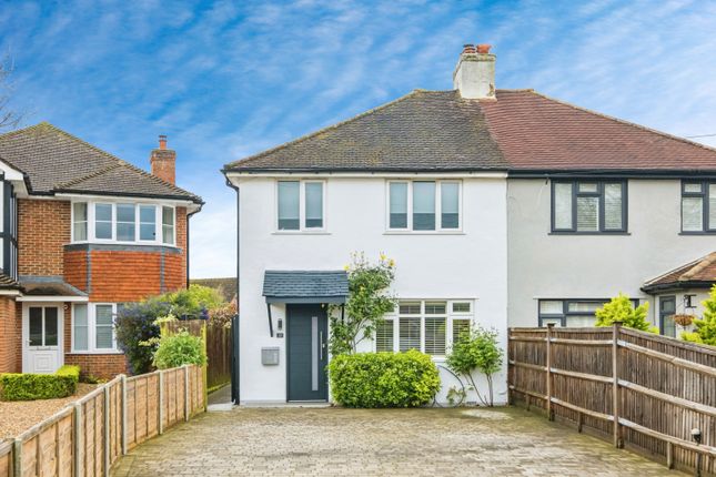 Thumbnail Semi-detached house for sale in Woodlands Road, Bookham, Leatherhead