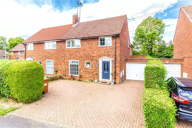 Thumbnail Semi-detached house for sale in Hall Grove, Welwyn Garden City, Hertfordshire