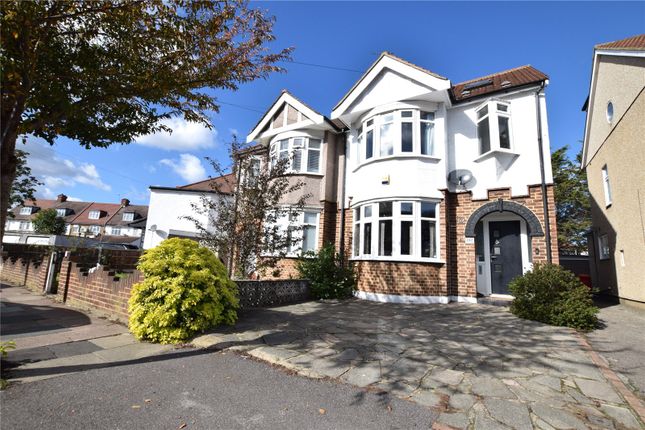Thumbnail Semi-detached house for sale in Havering Gardens, Romford