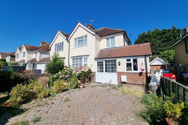 Thumbnail Semi-detached house for sale in Pembroke Avenue, Goring-By-Sea, Worthing
