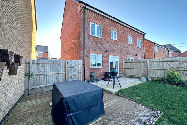 Semi-detached house for sale in Shepshed, Leicestershire