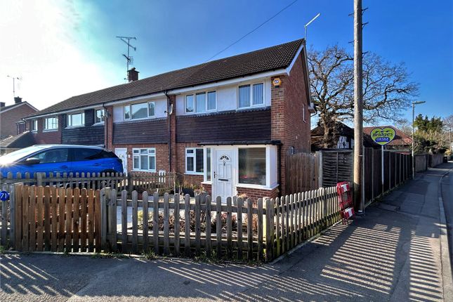 Thumbnail End terrace house for sale in Rowhill Avenue, Aldershot, Hampshire