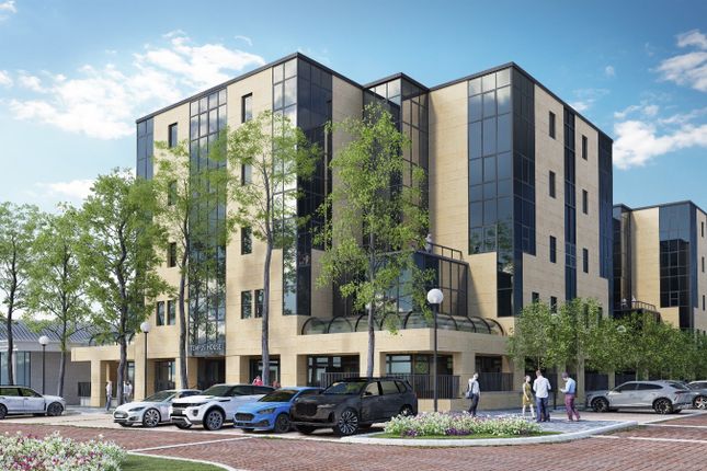 Thumbnail Flat for sale in Midsummer Boulevard, Milton Keynes