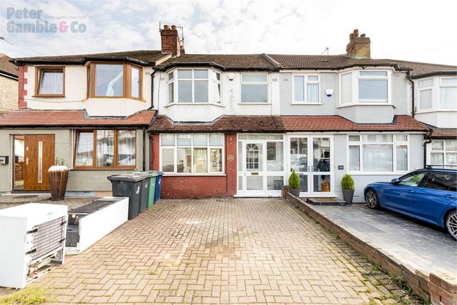 Thumbnail Terraced house to rent in Conway Crescent, Perivale, Greenford