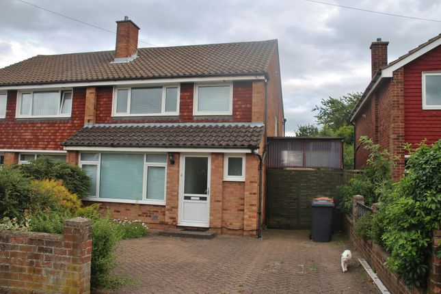 Thumbnail Semi-detached house to rent in Heronscroft, Bedford
