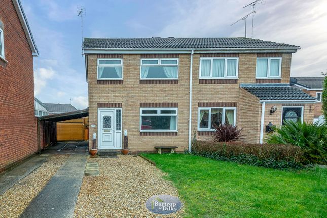 Thumbnail Semi-detached house for sale in Penny Green, Whitwell, Worksop