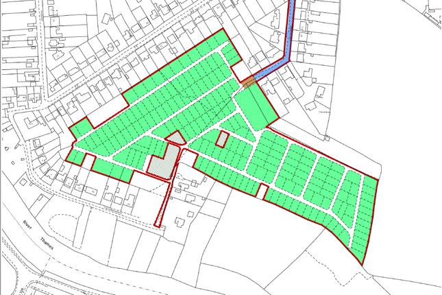 Thumbnail Land for sale in Coppice Drive, Wraysbury, Staines