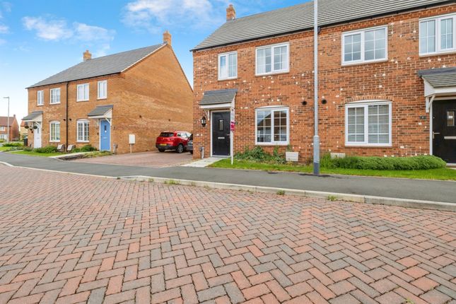 Thumbnail Semi-detached house for sale in Walshaw Close, Branston, Lincoln