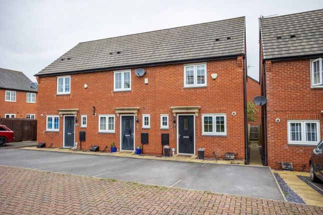 Terraced house for sale in Burrow Drive, Rothley, Leicester
