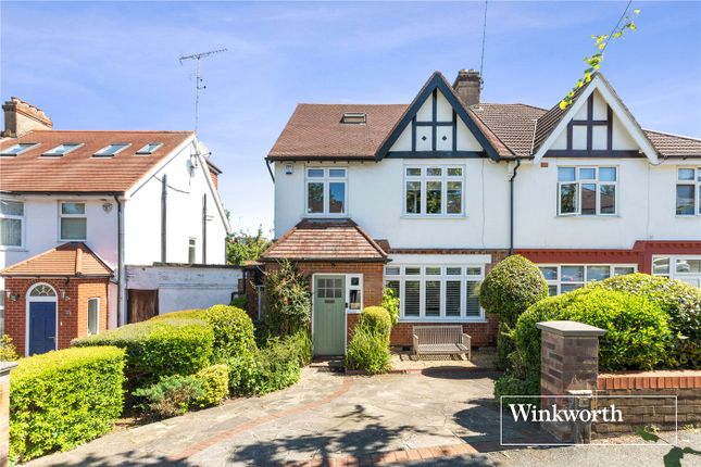 Semi-detached house for sale in Fursby Avenue, Finchley, London