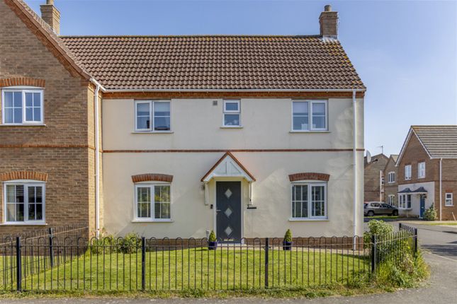 Thumbnail Semi-detached house for sale in Thomas Middlecott Drive, Kirton, Boston