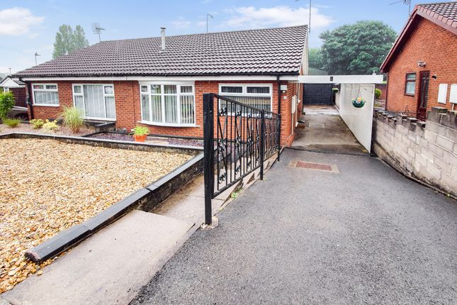 Thumbnail Semi-detached bungalow for sale in Tollgate Close, Talke, Stoke-On-Trent