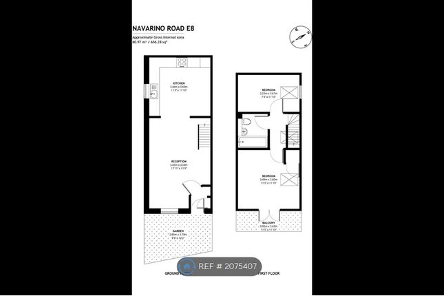 Thumbnail Detached house to rent in Navarino Road, London