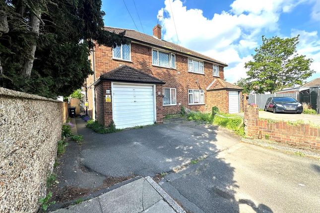 Semi-detached house for sale in Pates Manor Drive, Bedfont, Feltham