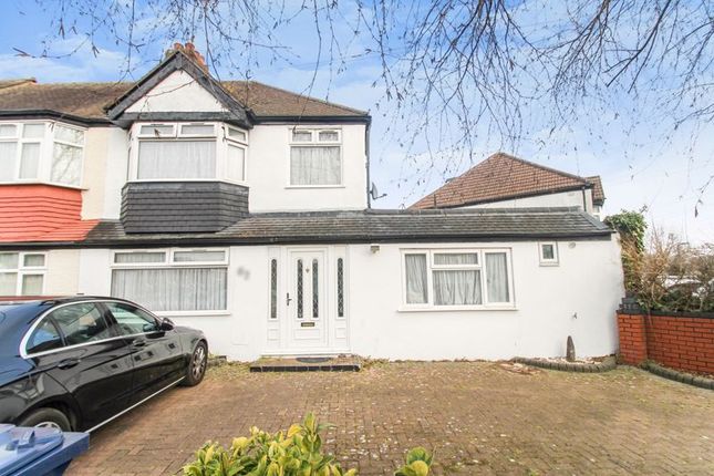 Thumbnail Semi-detached house for sale in Rothesay Avenue, Greenford
