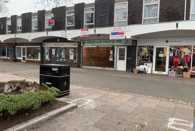 Retail premises to let in Market Street, Wirral
