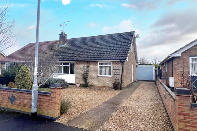 Thumbnail Semi-detached bungalow for sale in Saxon Road, Whittlesey, Peterborough