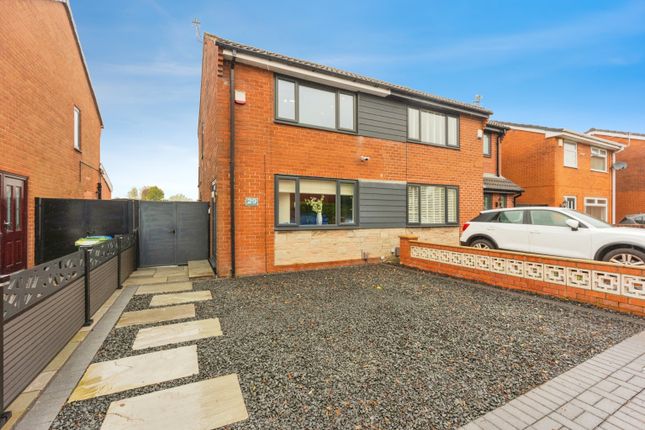 Thumbnail Semi-detached house for sale in Ravenwood Drive, Manchester