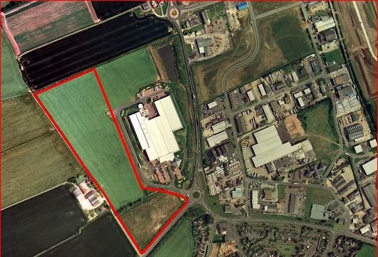 Land for sale in Land Northfields, Off Grimsby Road, Louth, Lincolnshire