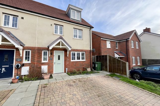 Thumbnail Semi-detached house for sale in Wood Sage Way, Stone Cross, Pevensey, East Sussex