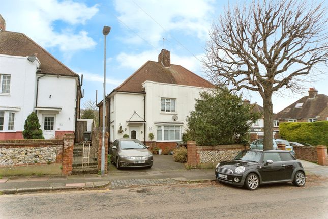 Thumbnail Semi-detached house for sale in Chamberlain Road, Eastbourne