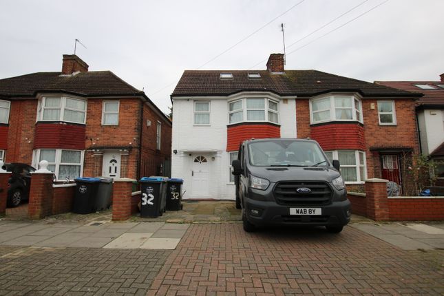 Semi-detached house to rent in Monks Park, Wembley