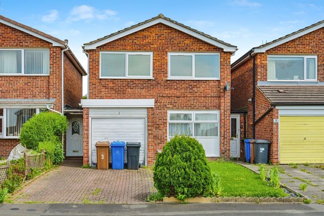 Thumbnail Detached house for sale in Dennis Close, Littleover, Derby