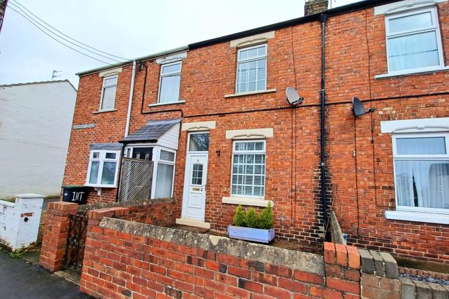 Thumbnail Terraced house for sale in Harperley Terrace, Fir Tree, Crook, County Durham