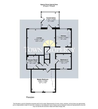 Flat for sale in Sussex Gardens, East Dean, Eastbourne