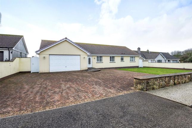 Thumbnail Detached bungalow for sale in Relistian Lane, Gwinear, Hayle, Cornwall