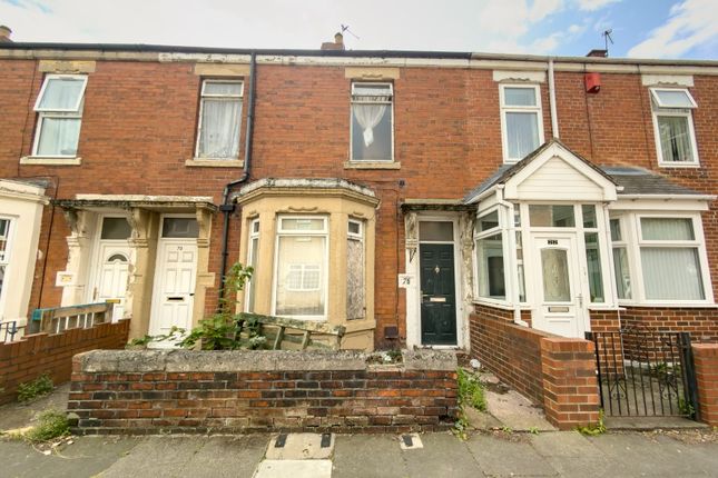 2-bed terraced on 75 Claremont Terrace, Blyth NE24 2LE, £15,000