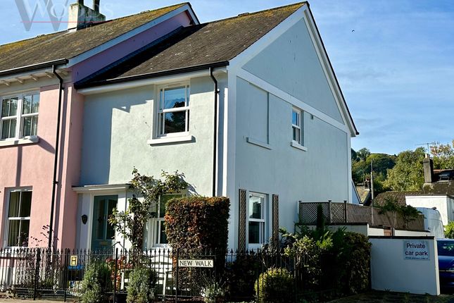 End terrace house for sale in New Walk, Totnes, Devon
