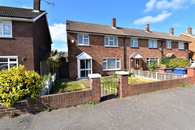 Thumbnail End terrace house for sale in St. Michaels Road, Chadwell St. Mary, Grays