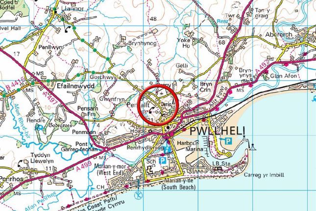 Detached house for sale in Penrallt, Pwllheli