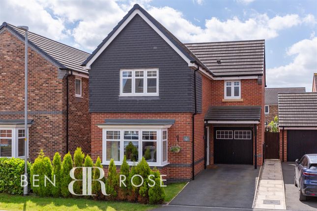Thumbnail Detached house for sale in Ordsdall Close, Farington Moss, Leyland