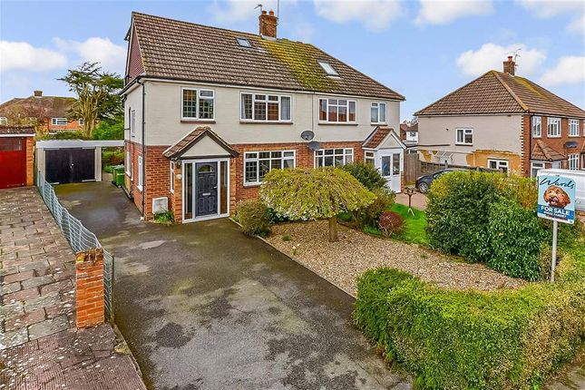 Semi-detached house for sale in South Crescent, Coxheath, Maidstone, Kent