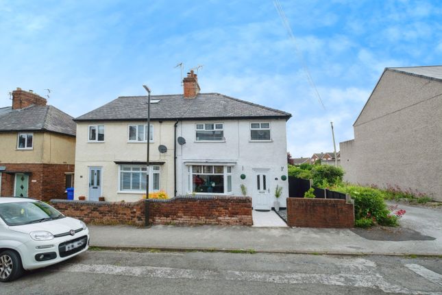Thumbnail Semi-detached house for sale in Farnsworth Street, Hasland, Chesterfield, Derbyshire