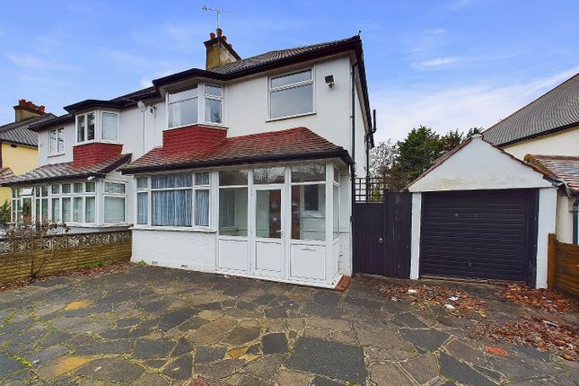 Thumbnail Semi-detached house for sale in Grasmere Road, Purley, Surrey