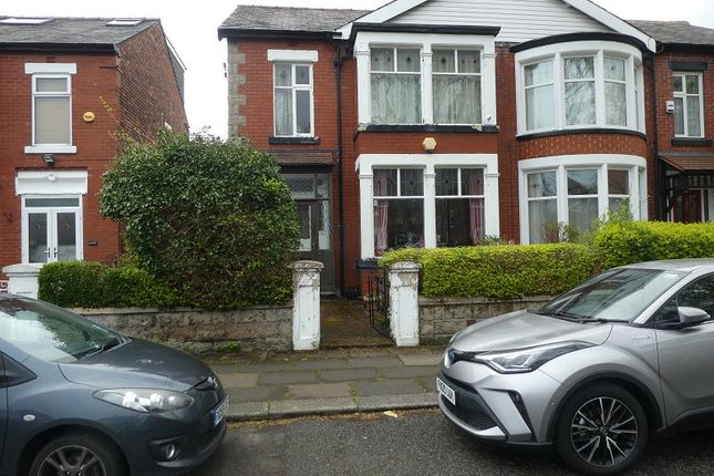 Thumbnail Semi-detached house for sale in St. Johns Road, Old Trafford, Manchester.