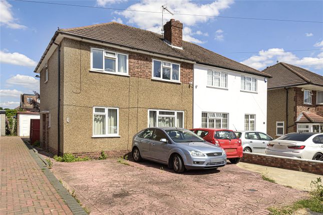 Thumbnail Semi-detached house for sale in Craigweil Drive, Stanmore, Middlesex
