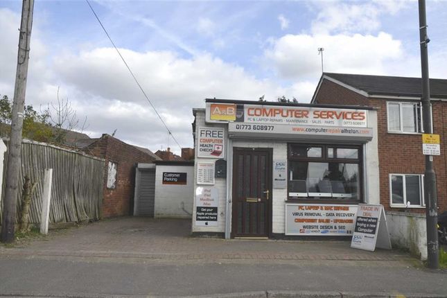 Retail premises for sale in High Street, Somercotes, Derbyshire