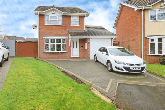 Thumbnail Detached house for sale in Fowler Close, Perton, Wolverhampton, Staffordshire