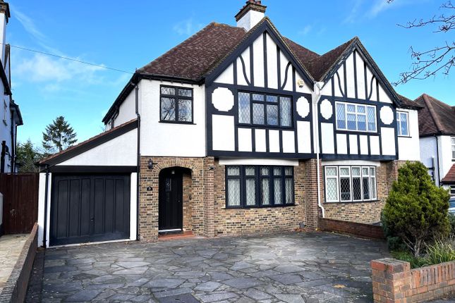 Thumbnail Semi-detached house to rent in Towncourt Crescent, Petts Wood, Orpington