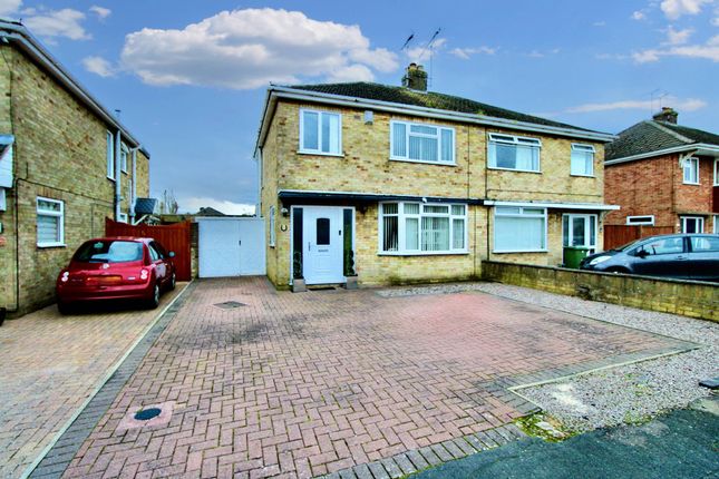 Thumbnail Semi-detached house for sale in Allan Avenue, Stanground, Peterborough