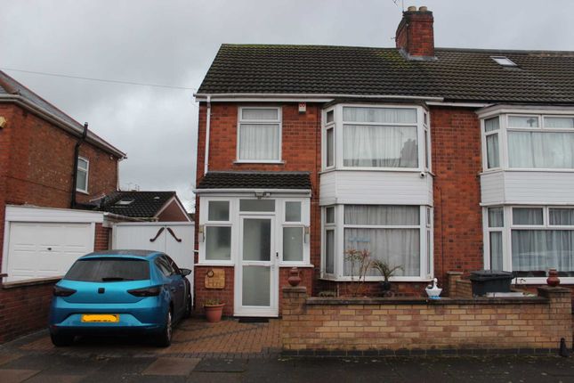 Thumbnail Semi-detached house to rent in Strathmore Avenue, Leicester