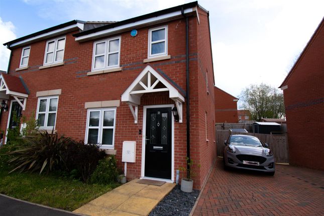 Semi-detached house for sale in Lilac Way, Shirland, Alfreton