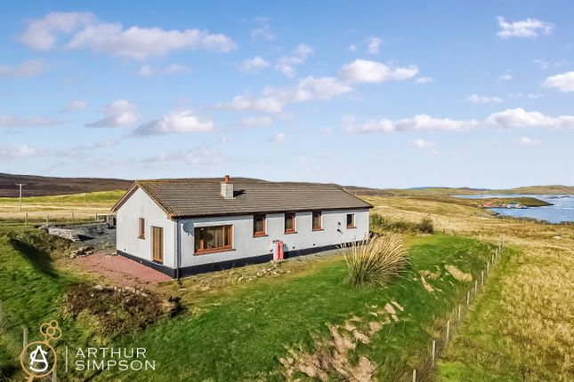3-bed bungalow on Lunna, Shetland, £195,000