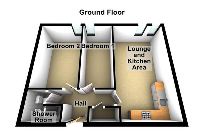 Flat to rent in 48 The Pavilion, Russell Road